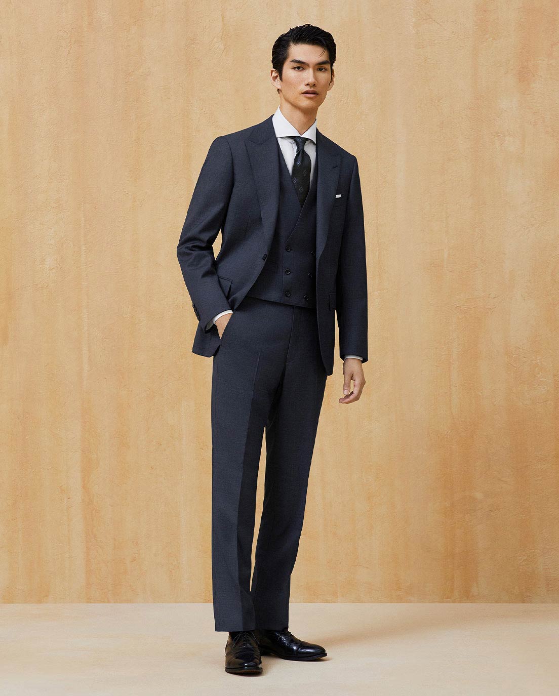 HIGH-GRADE 6612 / REDA / BLUE PLAIN PATTEN