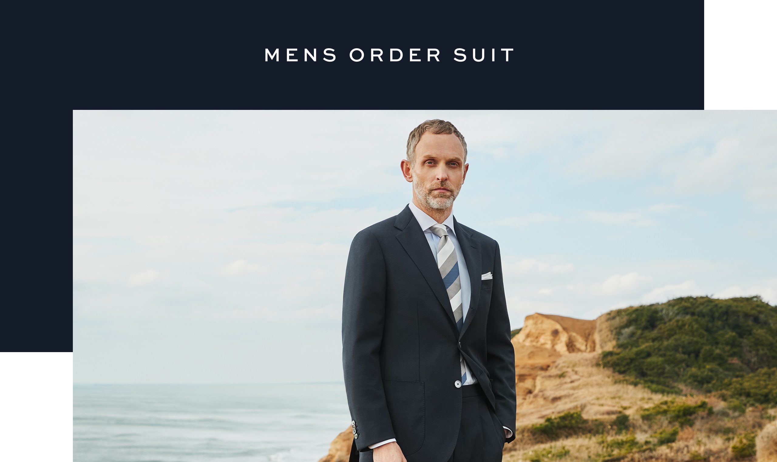 MENS ORDER SUIT