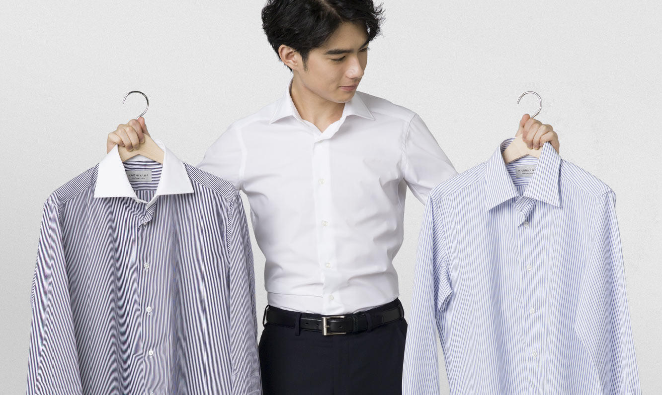 ワイシャツの襟先ボタンはカジュアルすぎ ボタンダウンシャツのtpo Kashinavi カシナビ オーダースーツのkashiyama