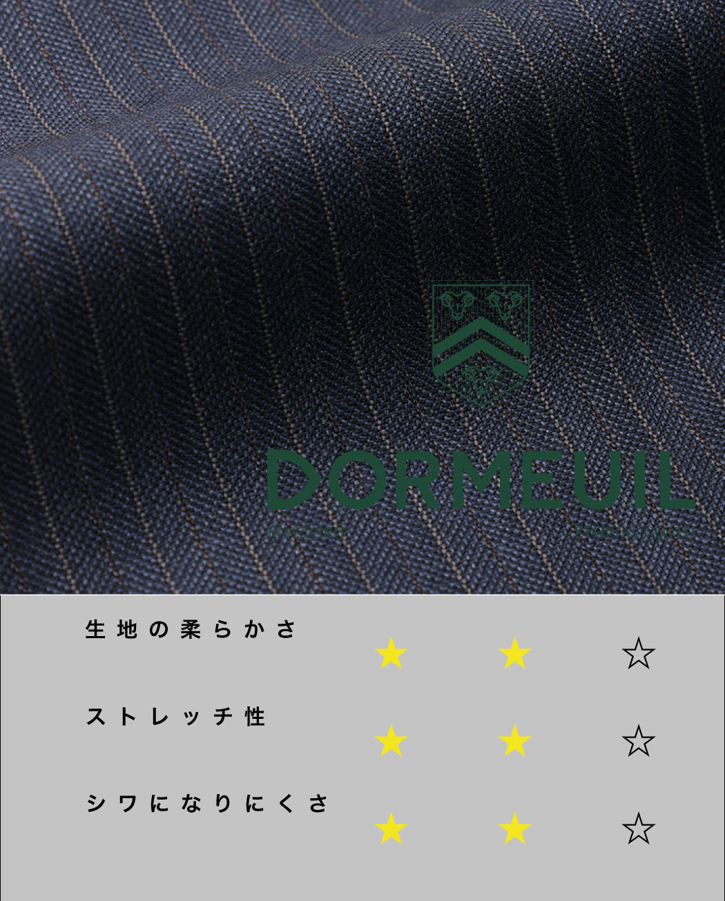 DORMEUIL（ドーメル）コレクション - PICK UP ITEMS | オーダースーツ 