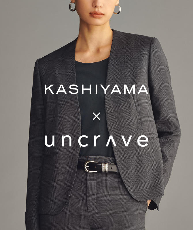 KASHIYAMA�~uncrave �W���P�b�g�ɍ������Ƃ�ǋ�������i�J�b�g�\�[