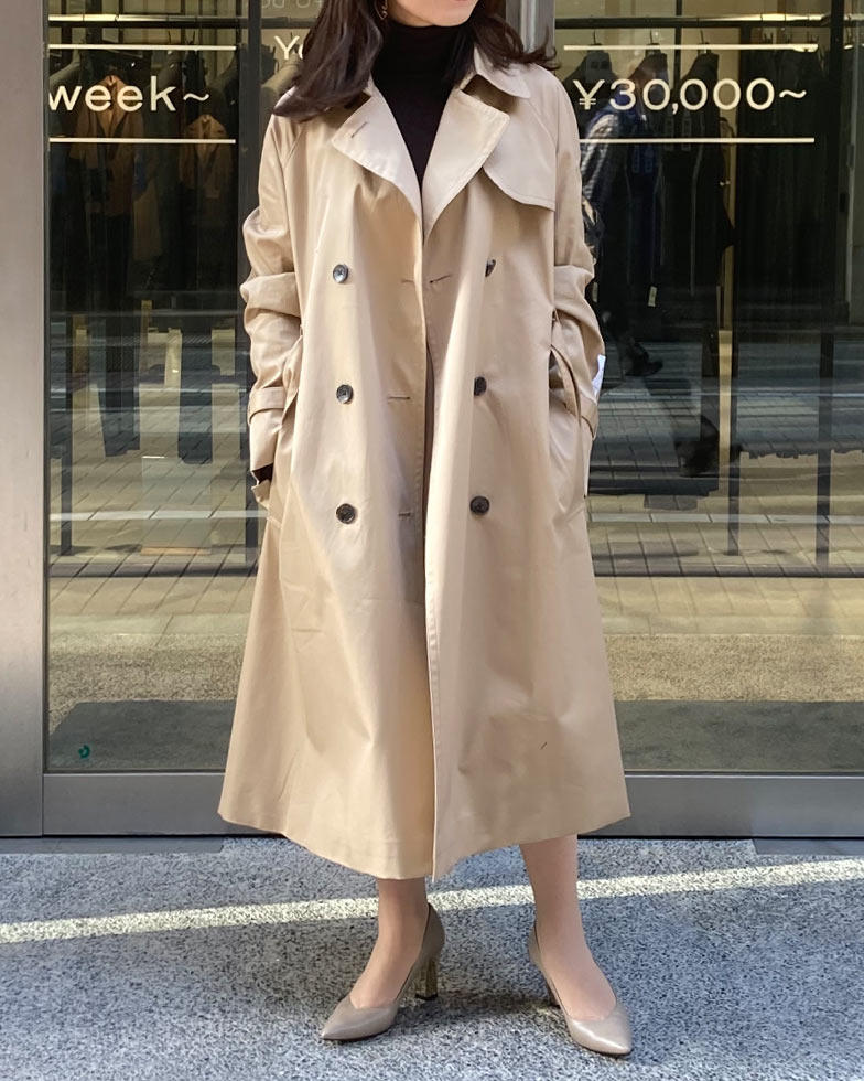 ブラウントレンチコート オーダースーツのkashiyama