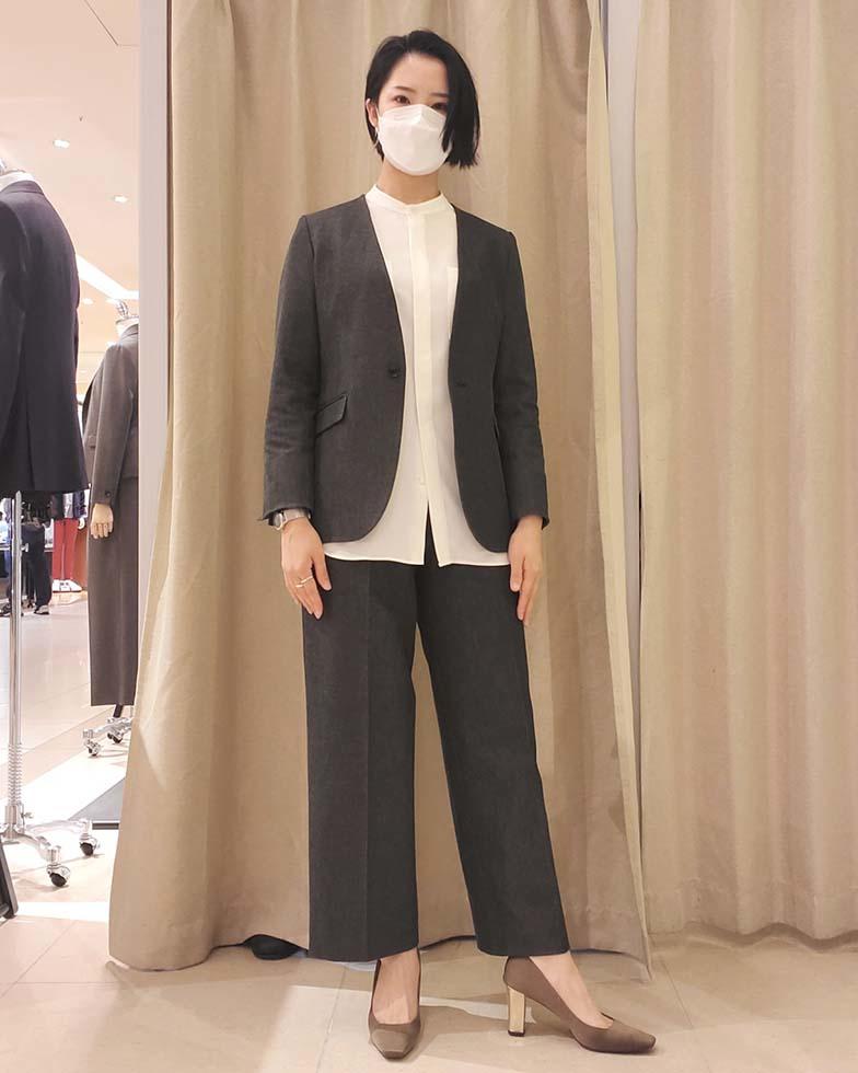 デニムライクセットアップ